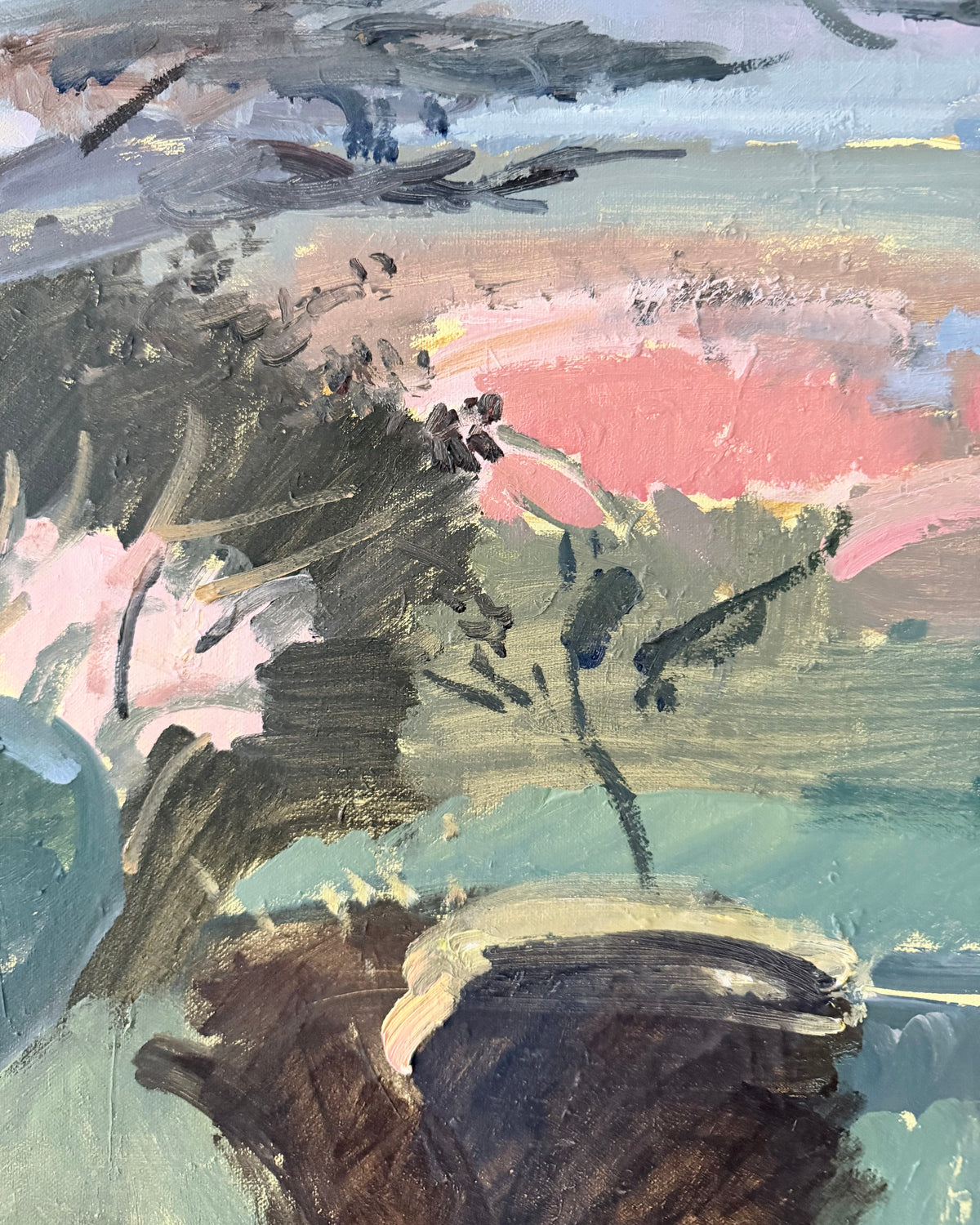 St Michael's Mount Oil on Canvas by Patricia Algar (1913-2013)