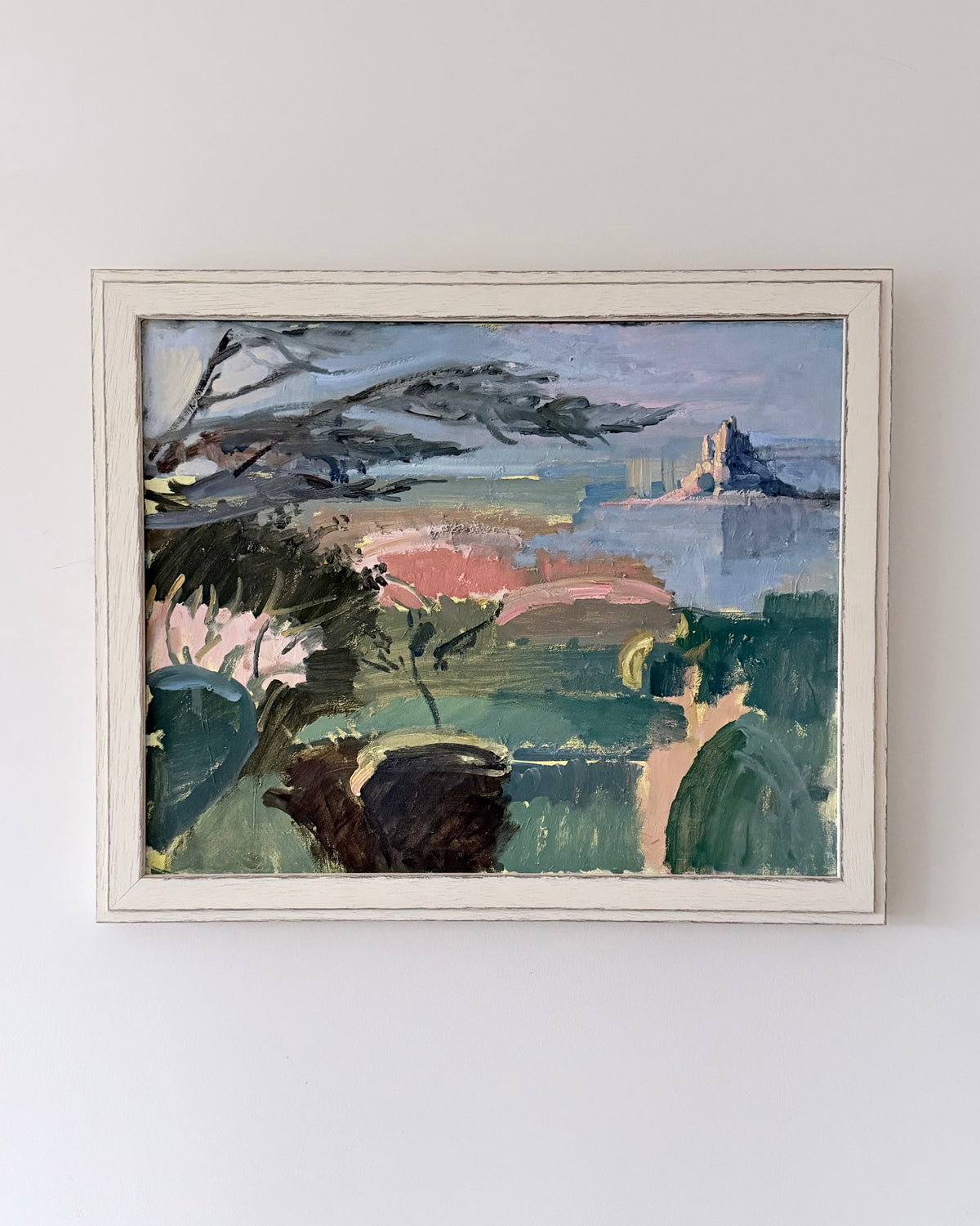 St Michael's Mount Oil on Canvas by Patricia Algar (1913-2013)