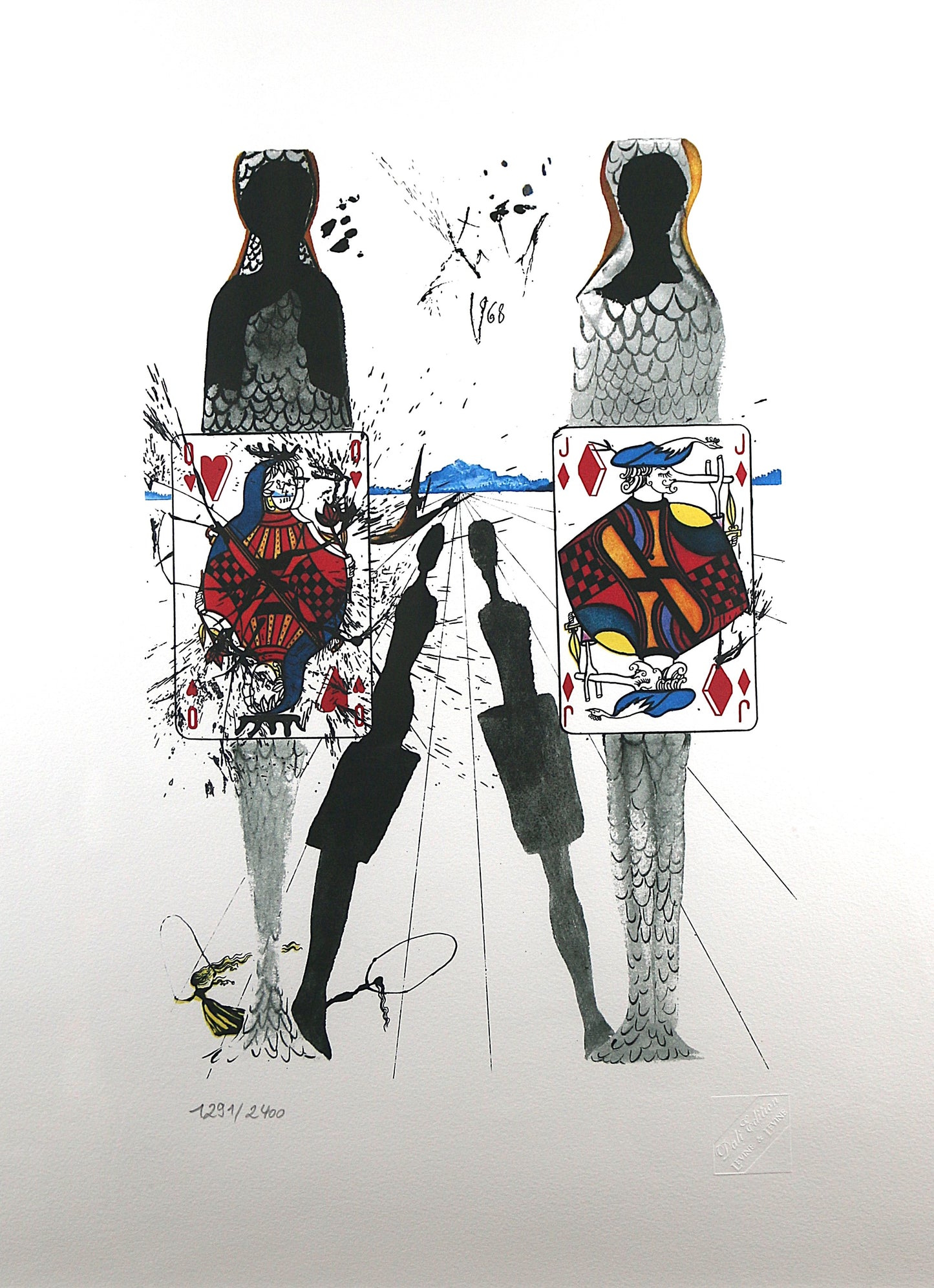 Salvador Dalí - The Queen's Croquet Ground, 1984