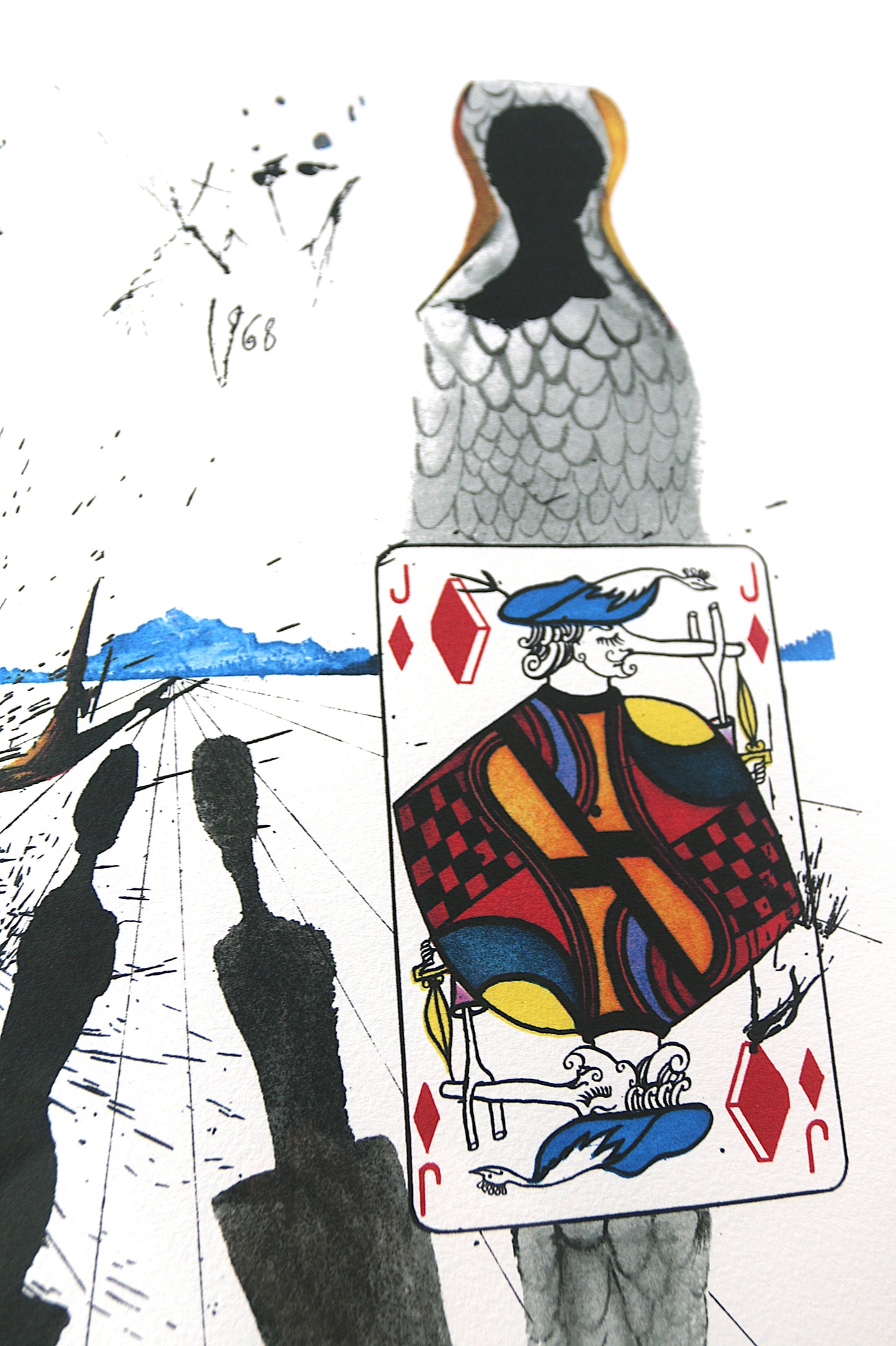 Salvador Dalí - The Queen's Croquet Ground, 1984