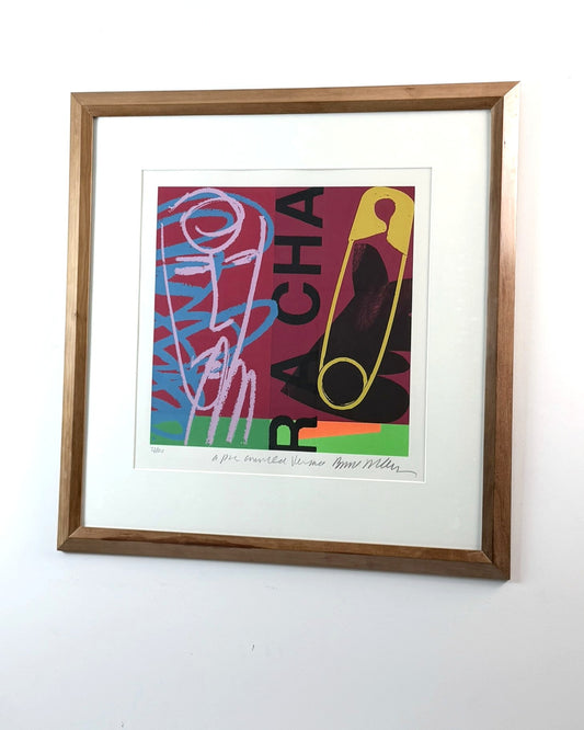Room for Change (1994) Screenprint on Handmade Wove Paper by Bruce McLean