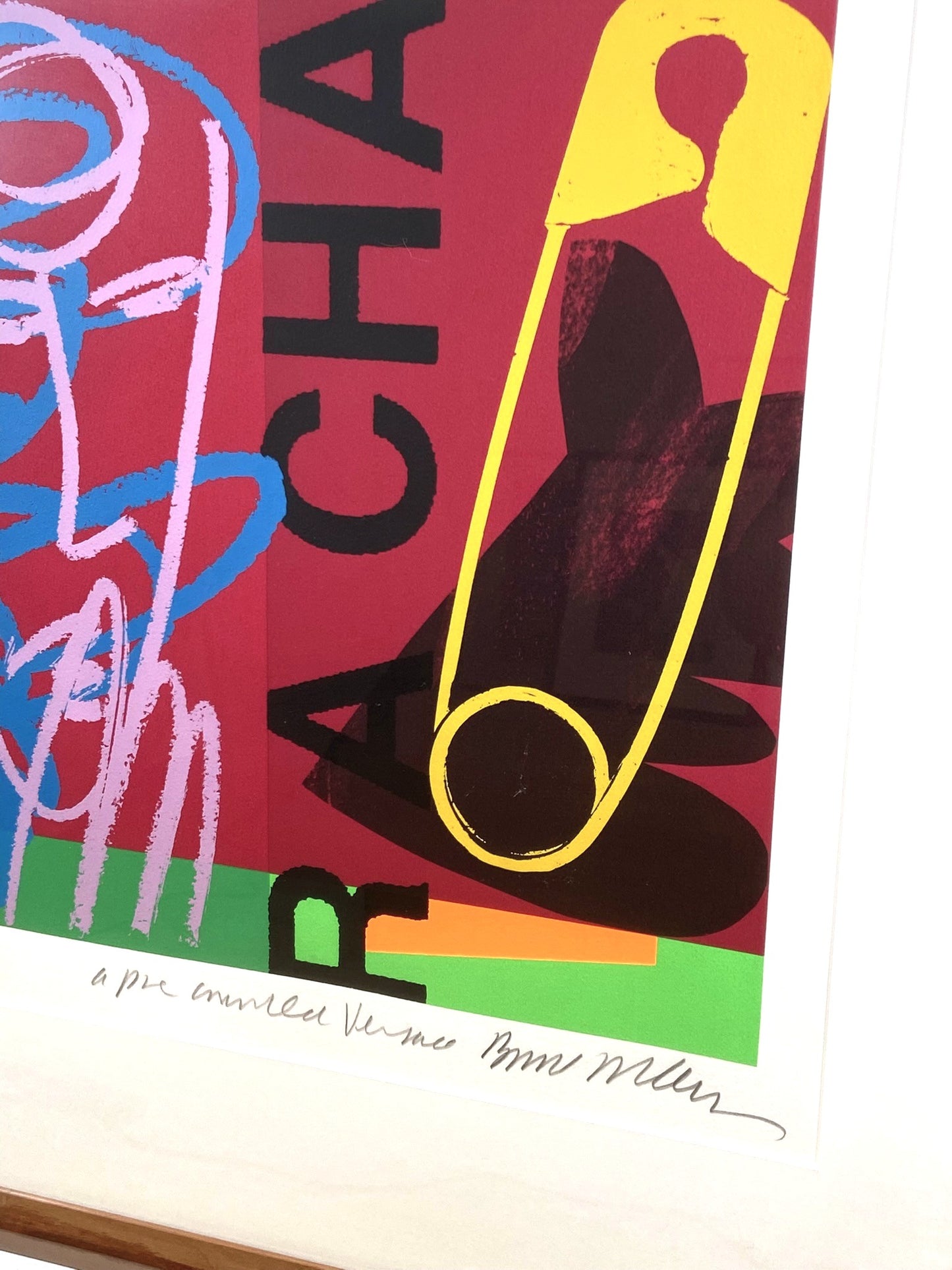Room for Change (1994) Screenprint on Handmade Wove Paper by Bruce McLean
