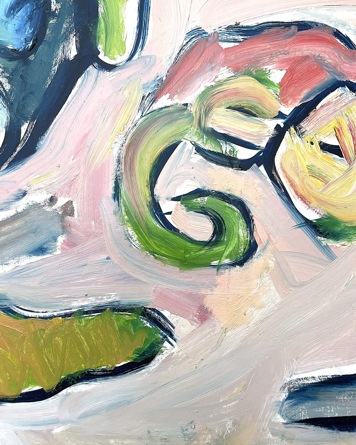 Vibrant modern still life by Irish artist Elizabeth Cope