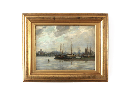William Stewart MacGeorge RSA (1861-1931) Scottish Impressionist Oil Painting
