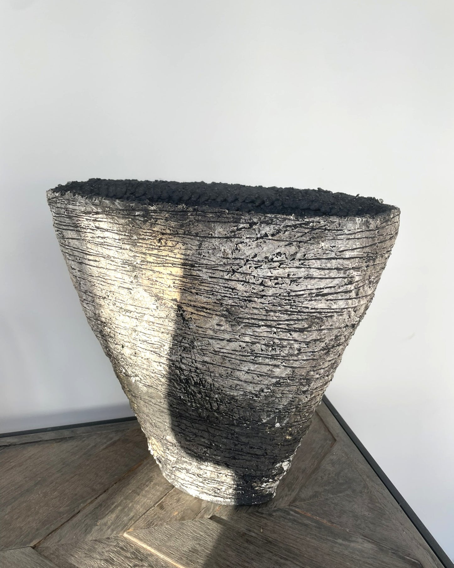 A Monumental Vase 'Shadow' by Sarah Purvey